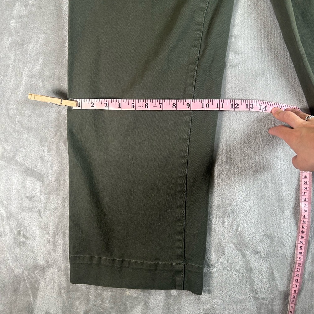 Everlane green organic wide leg pants - Picture 10 of 13